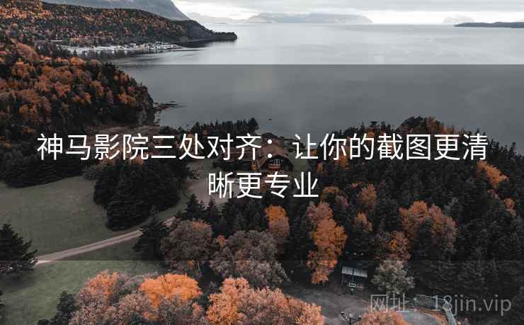 神马影院三处对齐：让你的截图更清晰更专业